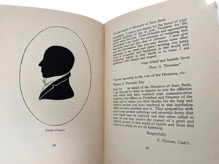 1931 Saco Maine Book at Duckwells