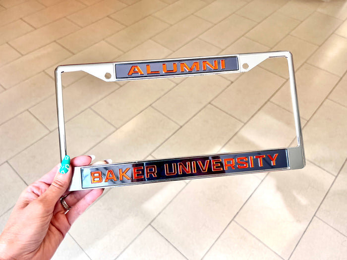 Acrylic Alumni License Plate Frame