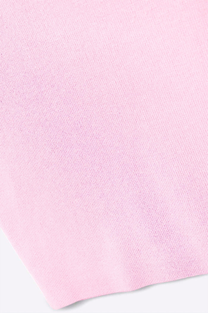 Comfy Ribbed knitted Tank Top in pink