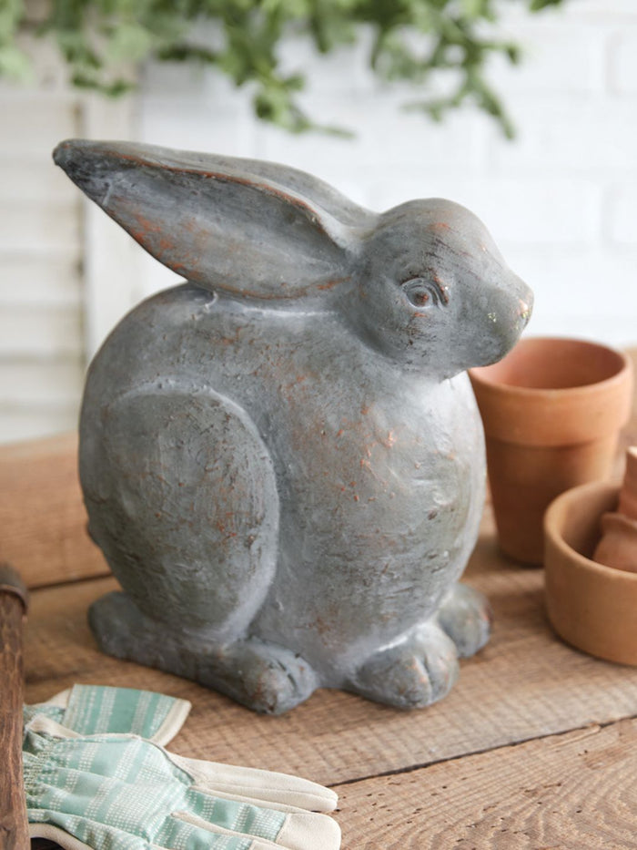 Cottontail Rabbit Statue