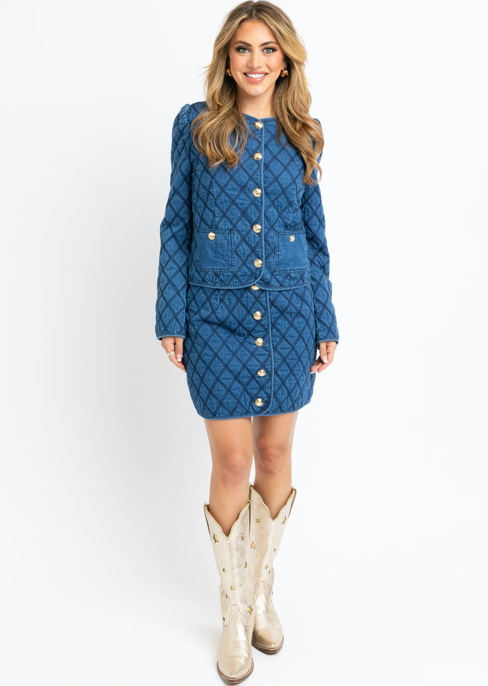 Denim Stitch Novelty Jacket