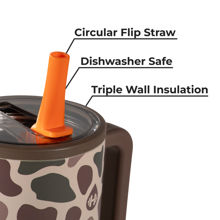 Duck Camo 40 oz Traveler Tumbler by HydroJug