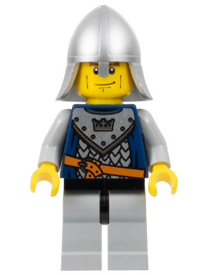 Fantasy Era - Crown Knight Scale Mail with Crown, Helmet with Neck Protector