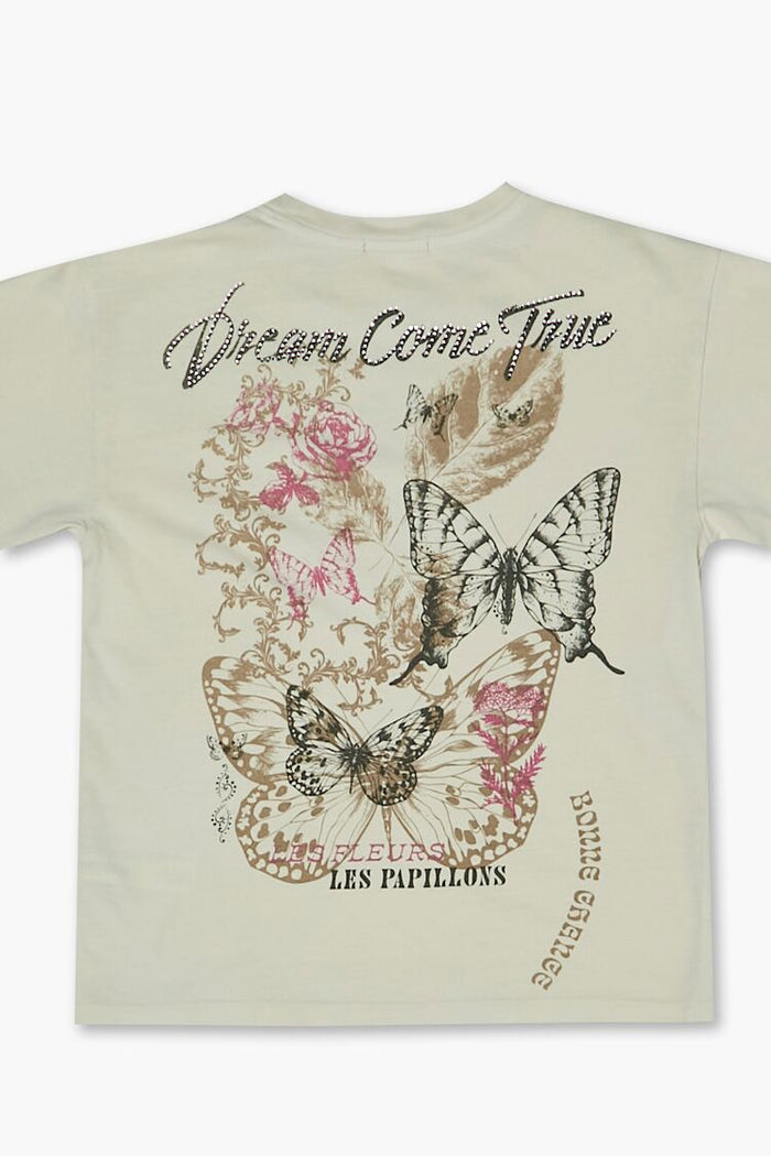 Girls Dreams Come True Graphic Tee (Kids)