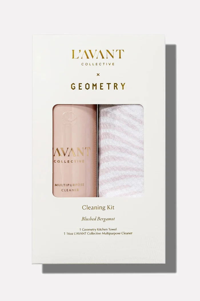 L'AVANT x Geometry Cleaning Kit Blushed Bergamot 16oz