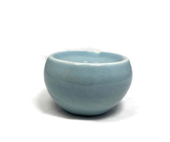 Mid Century Modern Russel Wright Shaker Blue Iroquois Casual China at Duckwells