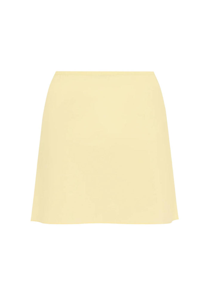 Mini Slip Skirt Limone