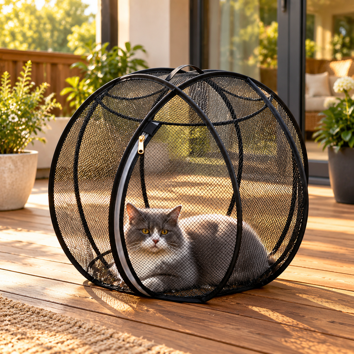 Rolling Cat Playpen Ball