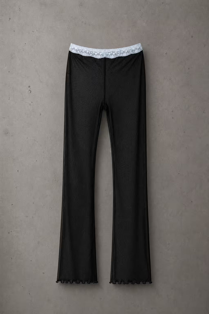 Pant Sheer Mesh Black – Size S | Archive Sample