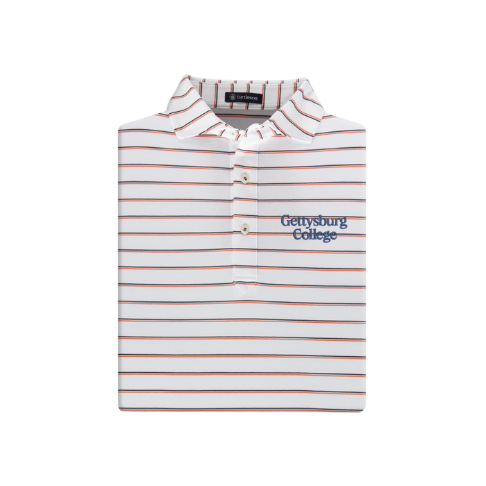 Tian Stripe Polo - Gettysburg College