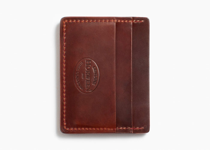 10-Year Anniversary Wallet - Garnet Shell Cordovan