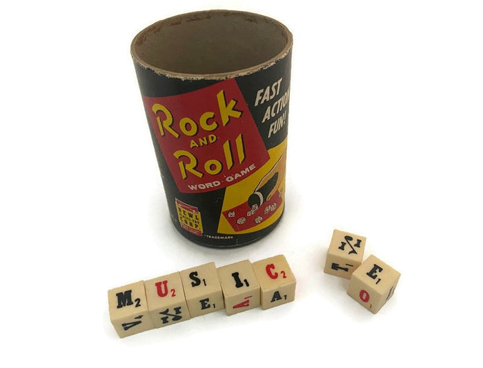 1957 Rock and Roll Word Game at Duckwells