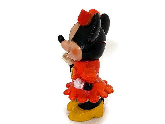 1970s Minnie Mouse Plastic Piggy Bank at Duckwells