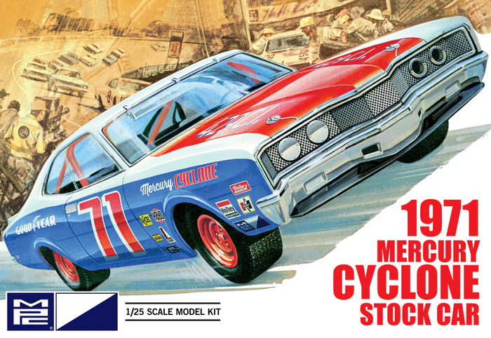 1971 Mercury Cyclone Stock Car PMC 1:25
