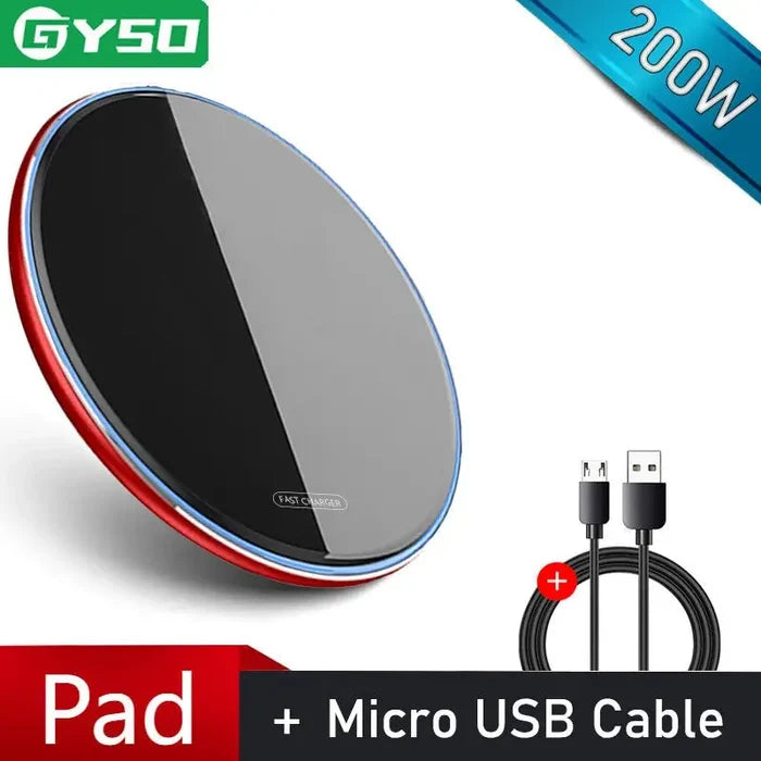 a close up of a cell phone and a usb cable