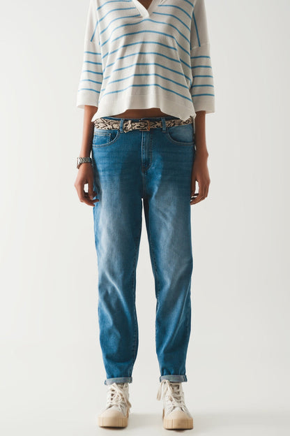 90s Boyfriend Jeans - Denim