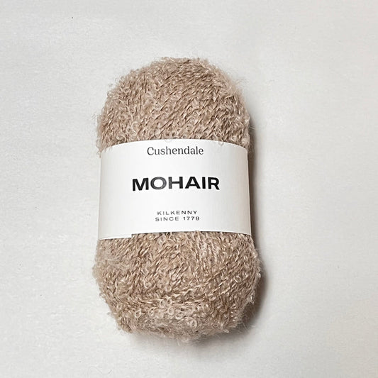 Beige Mohair Yarn