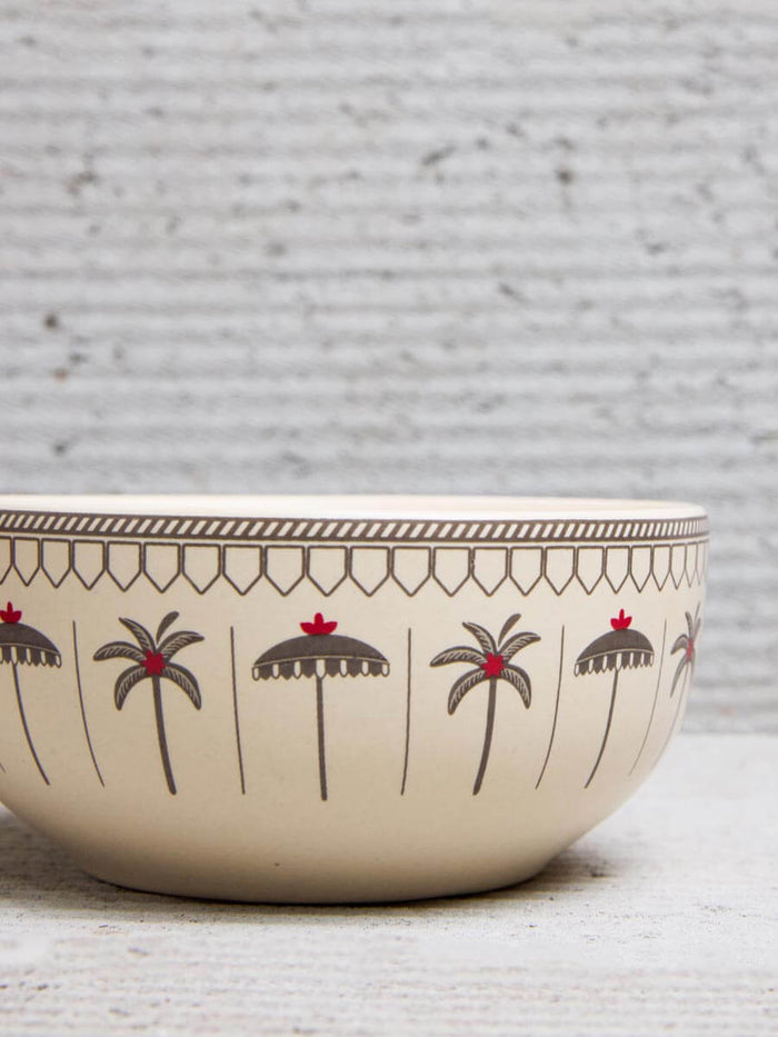 Malhar Ceramic Cereal/Soup Bowl Set of 2