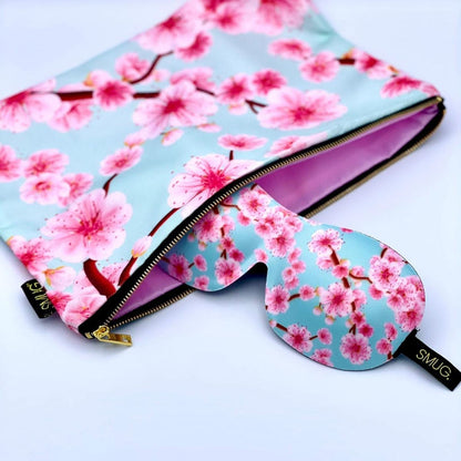 Accessories Bag - Cherry Blossom Print - Accessories Bag