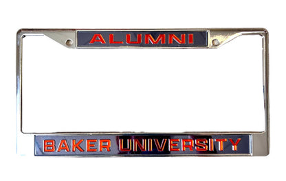 Acrylic Alumni License Plate Frame