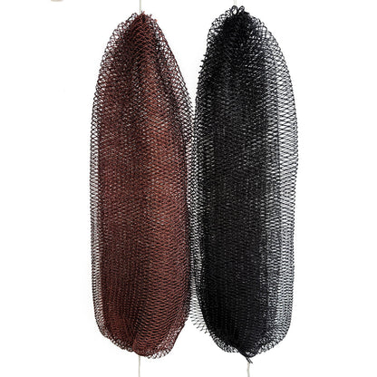 African Exfoliating Net Sponge Black + Brown