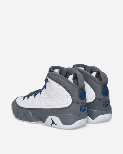 Nike Jordan Air Jordan 9 Retro Men's Shoes White/French Blue-Flint Grey Sneakers Mid HV4794-100