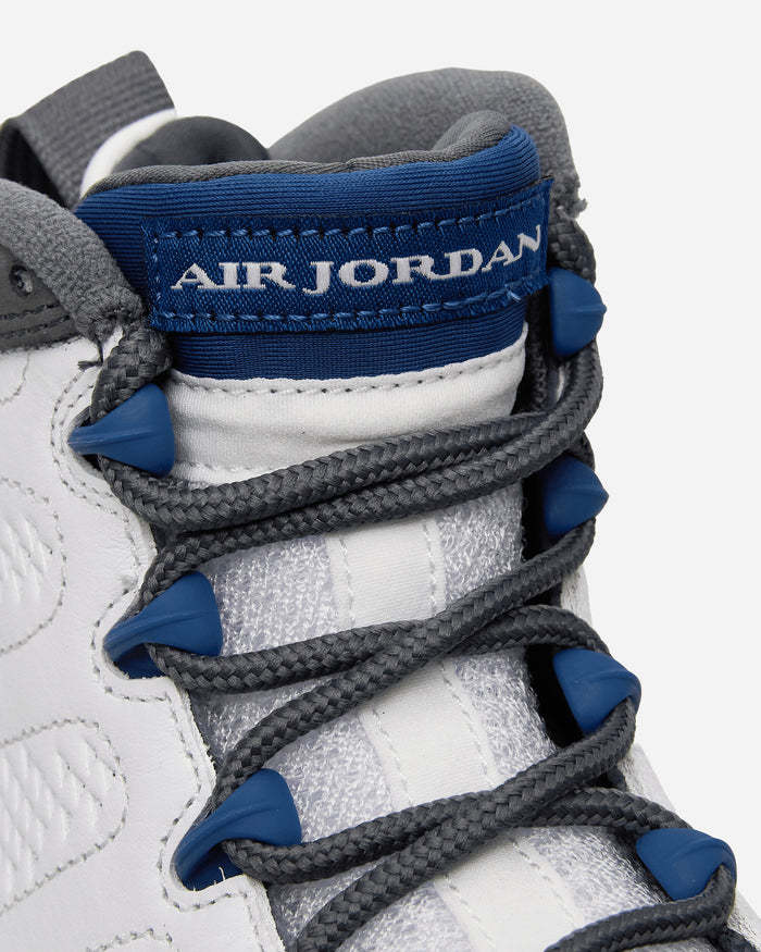 Nike Jordan Air Jordan 9 Retro Men's Shoes White/French Blue-Flint Grey Sneakers Mid HV4794-100