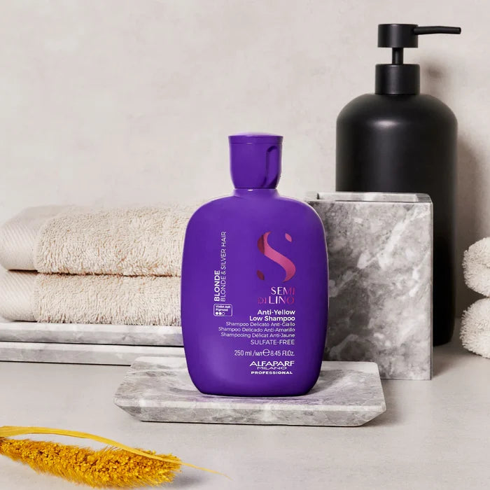 Alfaparf Milano Semi Di Lino Blonde Anti-Yellow Shampoo