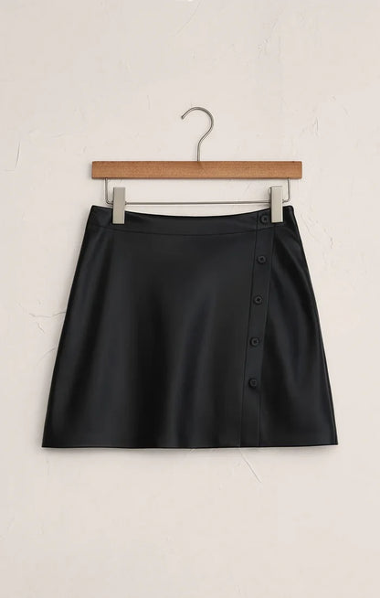 Allegra Black Mini Skirt