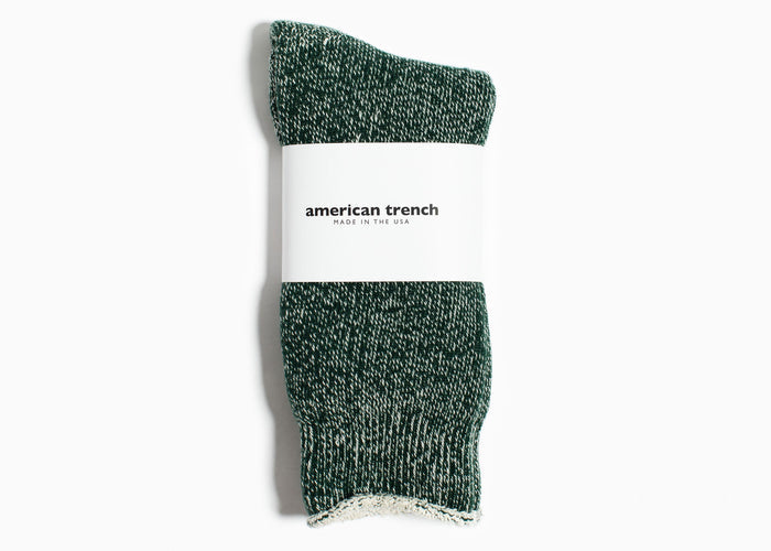 American Trench Sunday Sock – Bottle Green