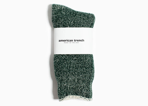 American Trench Sunday Sock – Bottle Green
