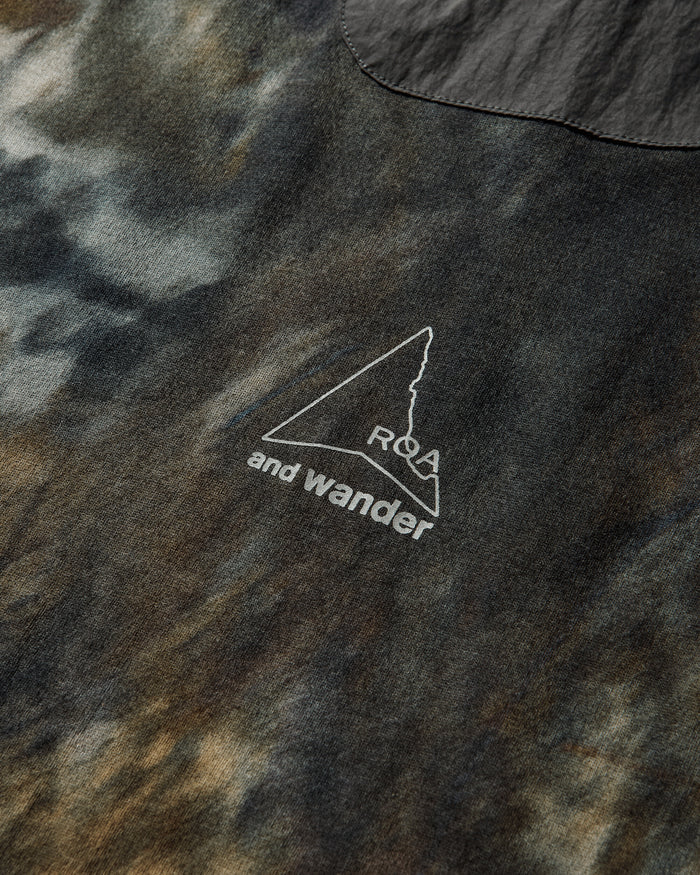 ROA R07 Roa × And Wander Printed Houdie T Camo Shirts Blouses 5746184516SJ 403