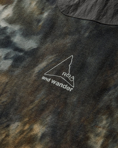 ROA R07 Roa × And Wander Printed Houdie T Camo Shirts Blouses 5746184516SJ 403