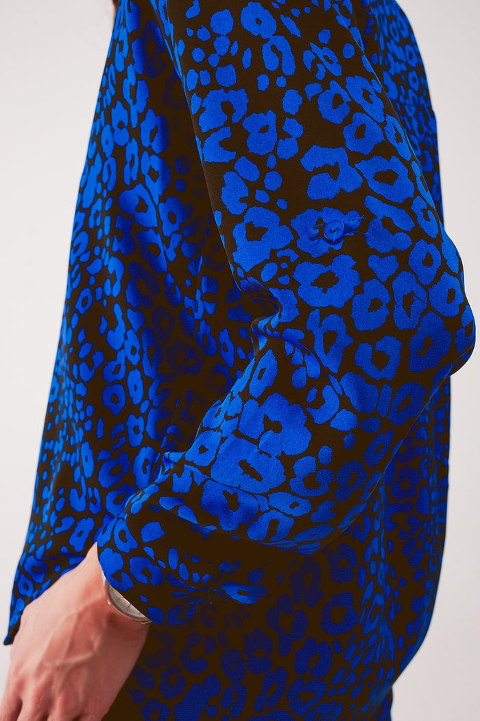 Animal shirt in blue - Shirts