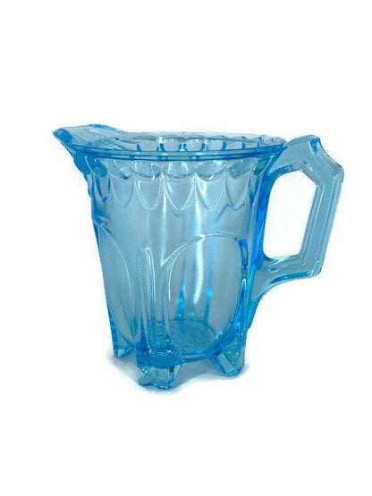 Antique Adams Early American Pressed Glass Pitcher at Duckwells