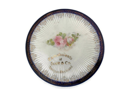 Antique Advertising Plate, Scott & Co., Bangor Rockland Maine at Duckwells