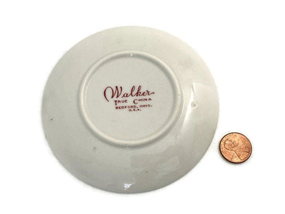 Antique Amherst College 1924 Reunion Small Plate at Duckwells