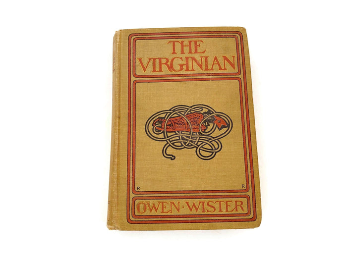Antique Book The Virginian by Owen Wister at Duckwells