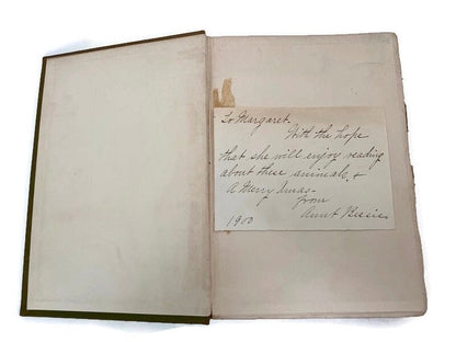 Antique Book, Wild Animals I Have Known by Ernest Seton-Thompson at Duckwells