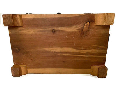 Antique Cedar Treasure Chest at Duckwells