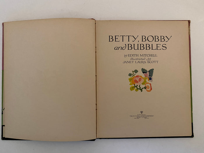 Antique Children's Book Betty, Bobby and Bubbles 1921 at Duckwells