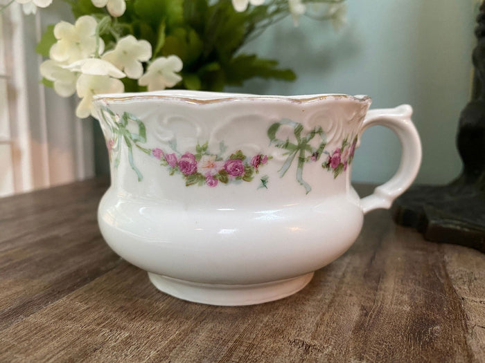 Antique Divided Porcelain Shaving Mug at Duckwells