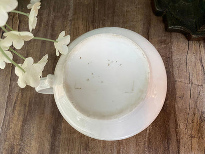 Antique Divided Porcelain Shaving Mug at Duckwells