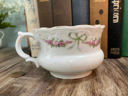 Antique Divided Porcelain Shaving Mug at Duckwells