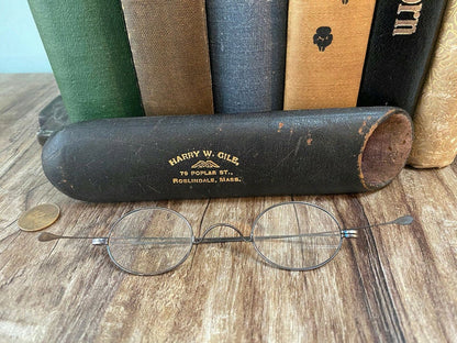 Antique Eyeglasses and Case Roslindale, Massachusetts at Duckwells