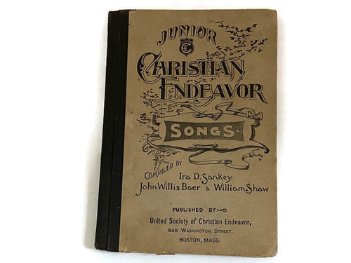 Antique Gospel Hymnal, Christian Endeavor Songs at Duckwells