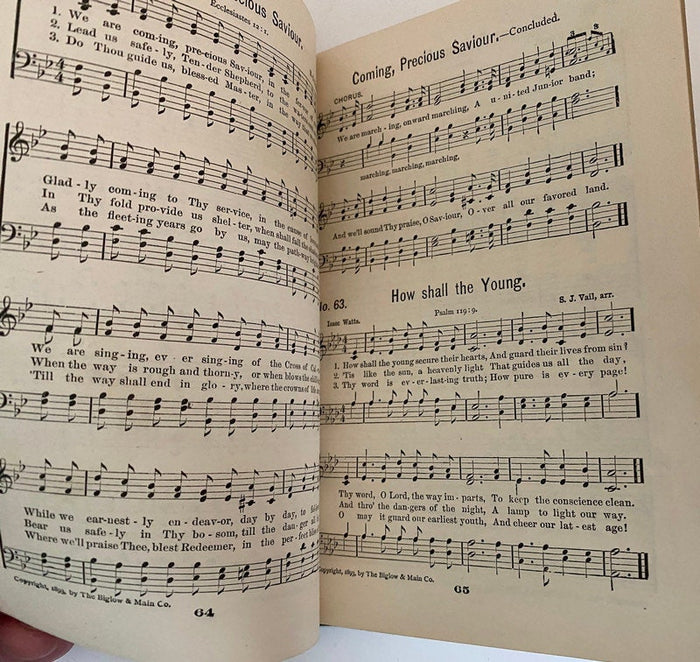 Antique Gospel Hymnal, Christian Endeavor Songs at Duckwells