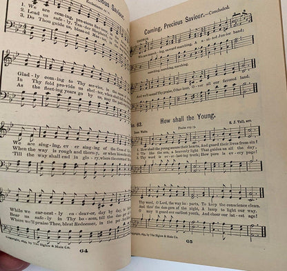 Antique Gospel Hymnal, Christian Endeavor Songs at Duckwells
