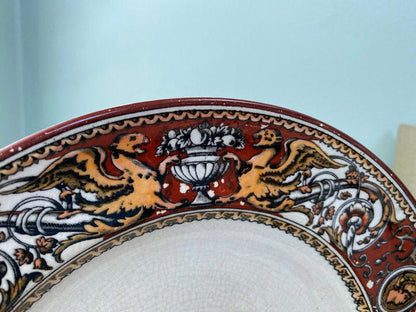 Antique Minton Florentine Dinner Plate at Duckwells