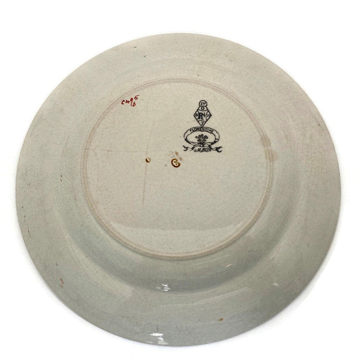 Antique Minton Florentine Dinner Plate at Duckwells